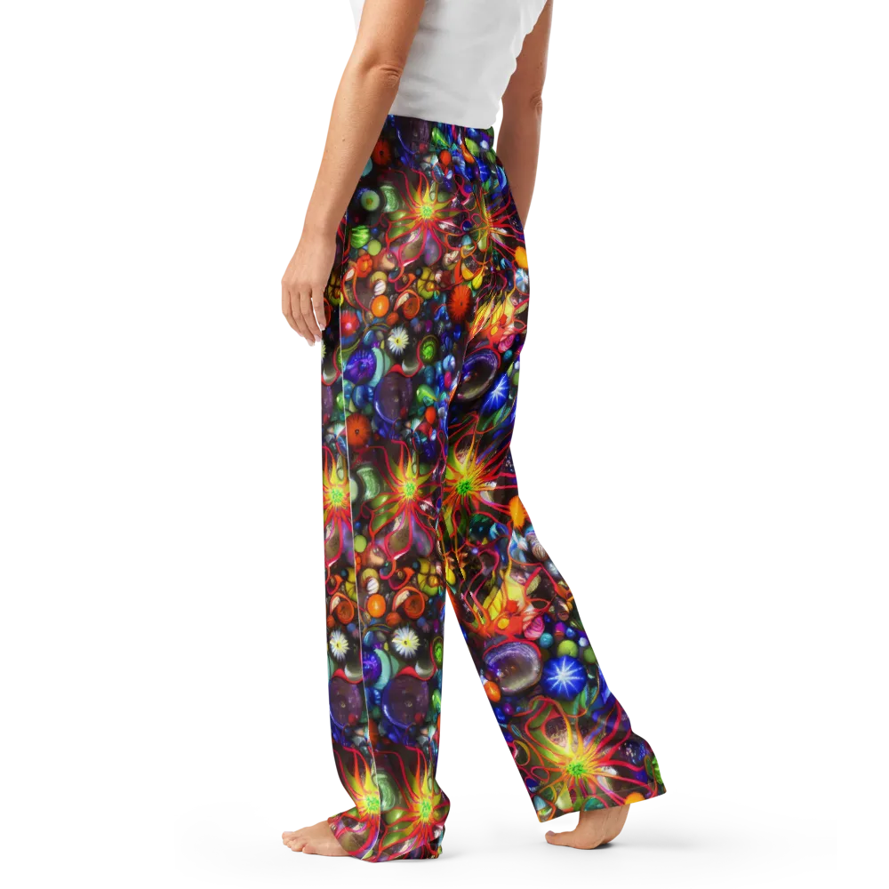 Euphoric Sphere on Women's Pajama Pants — Left