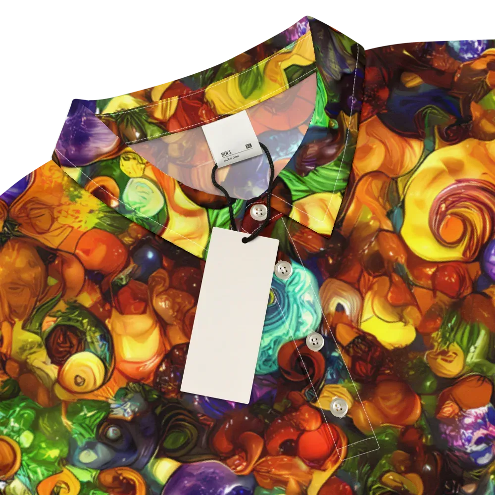 Spirals of Splendor on Men's Slim Fit Polo Shirt — Product details