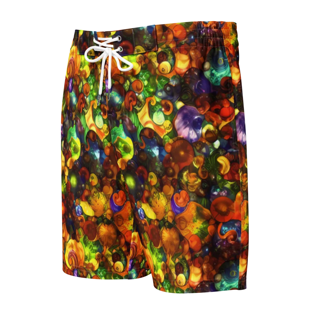 Spirals of Splendor on Men's Board Shorts — Front