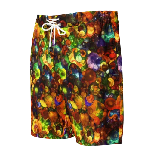 Spirals of Splendor on a Men's Board Shorts