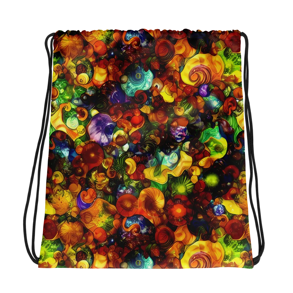 Spirals of Splendor on Drawstring Bag — Photo