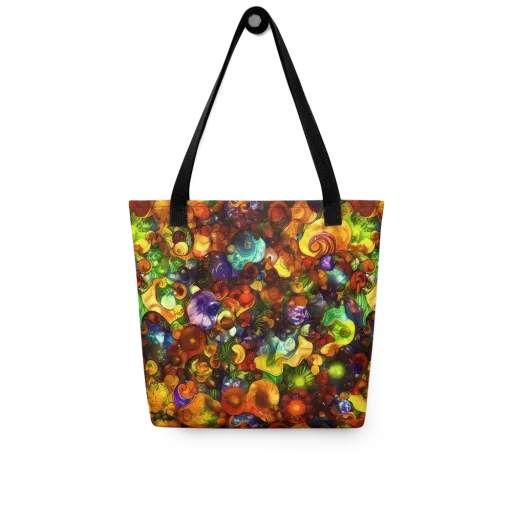 Spirals of Splendor on a Tote Bag
