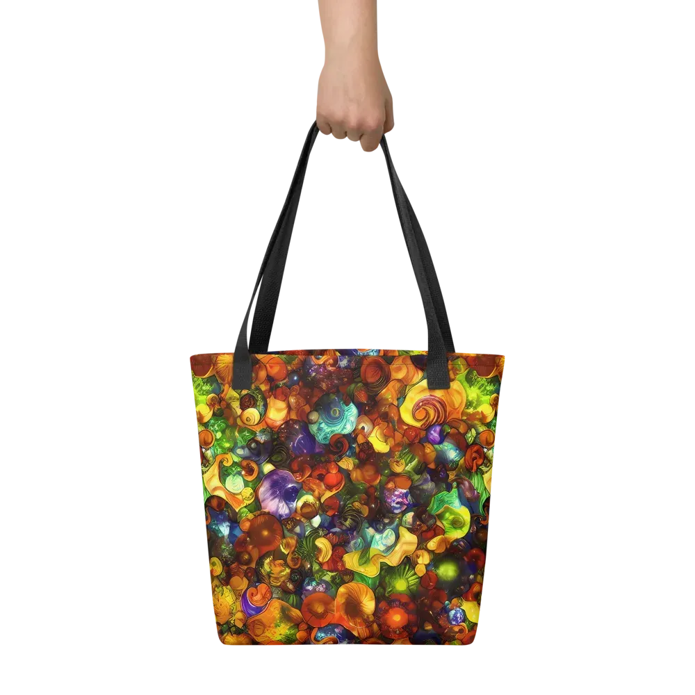 Spirals of Splendor on Tote Bag — Front