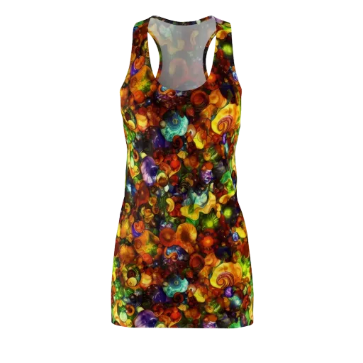 Spirals of Splendor on a Racerback Dress