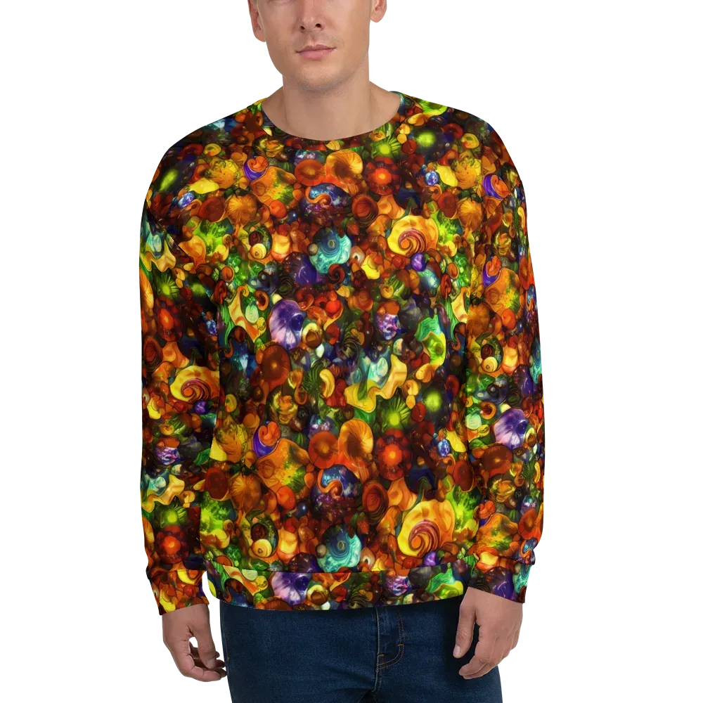 Spirals of Splendor on Sweatshirt — Front