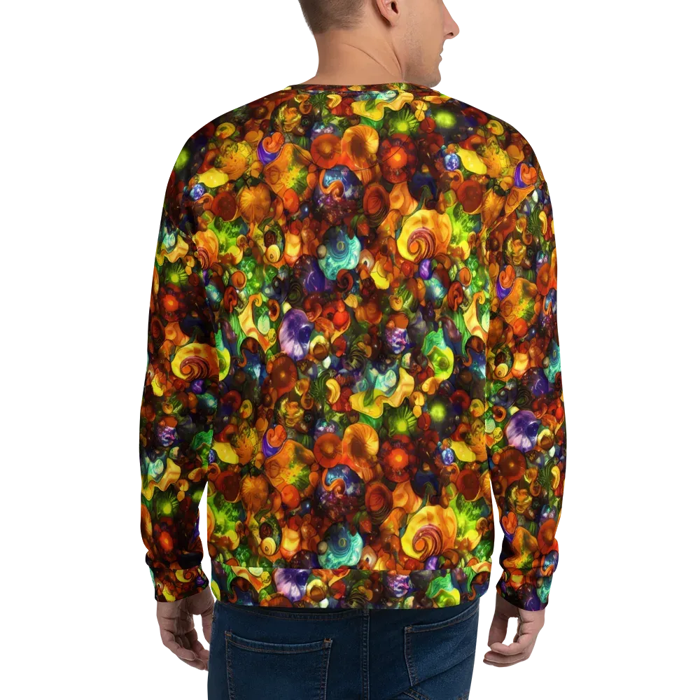 Spirals of Splendor on Sweatshirt — Back
