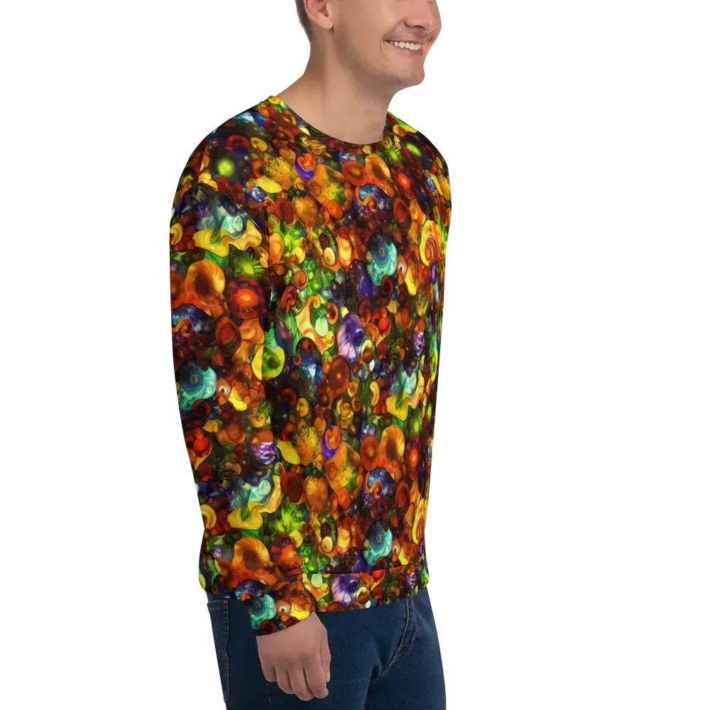 Spirals of Splendor on Sweatshirt — Right Front