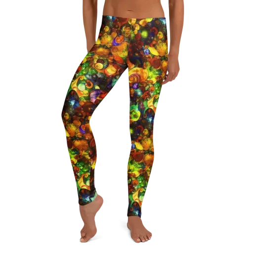 Spirals of Splendor on a Leggings