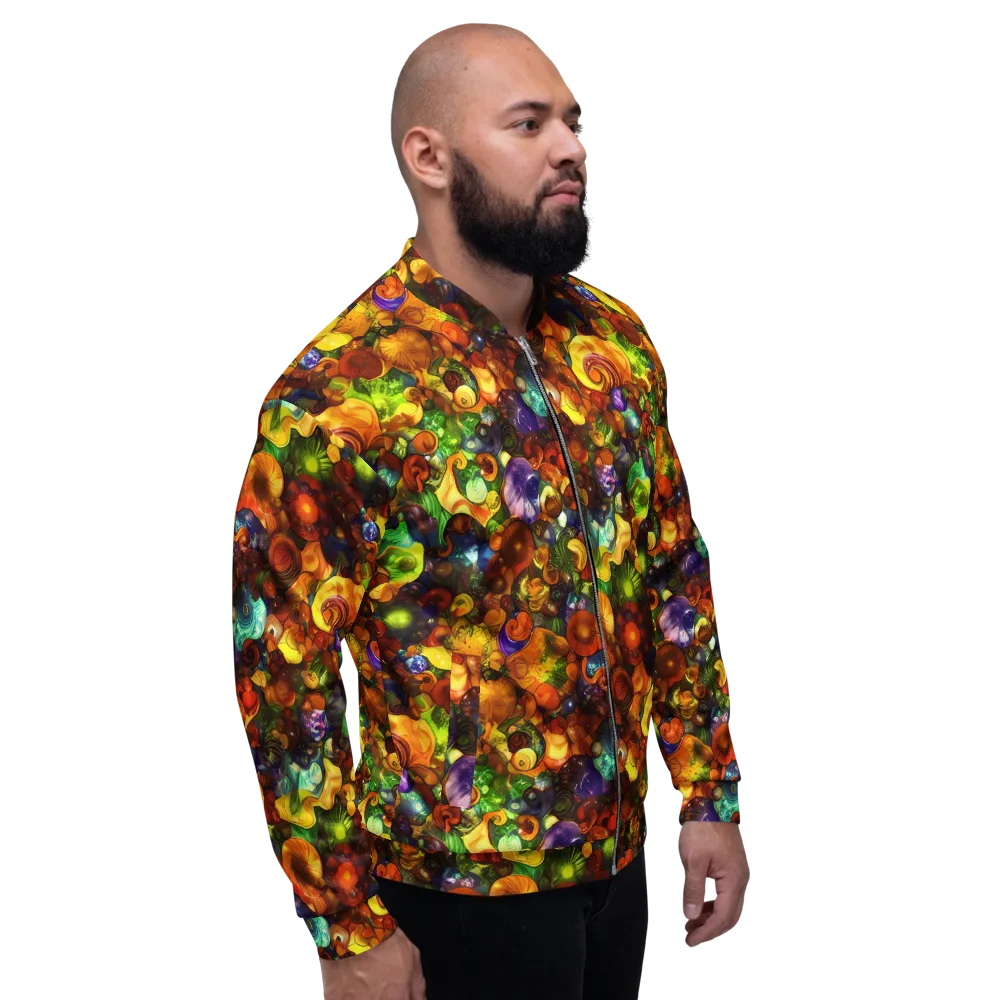 Spirals of Splendor on Bomber Jacket — Right