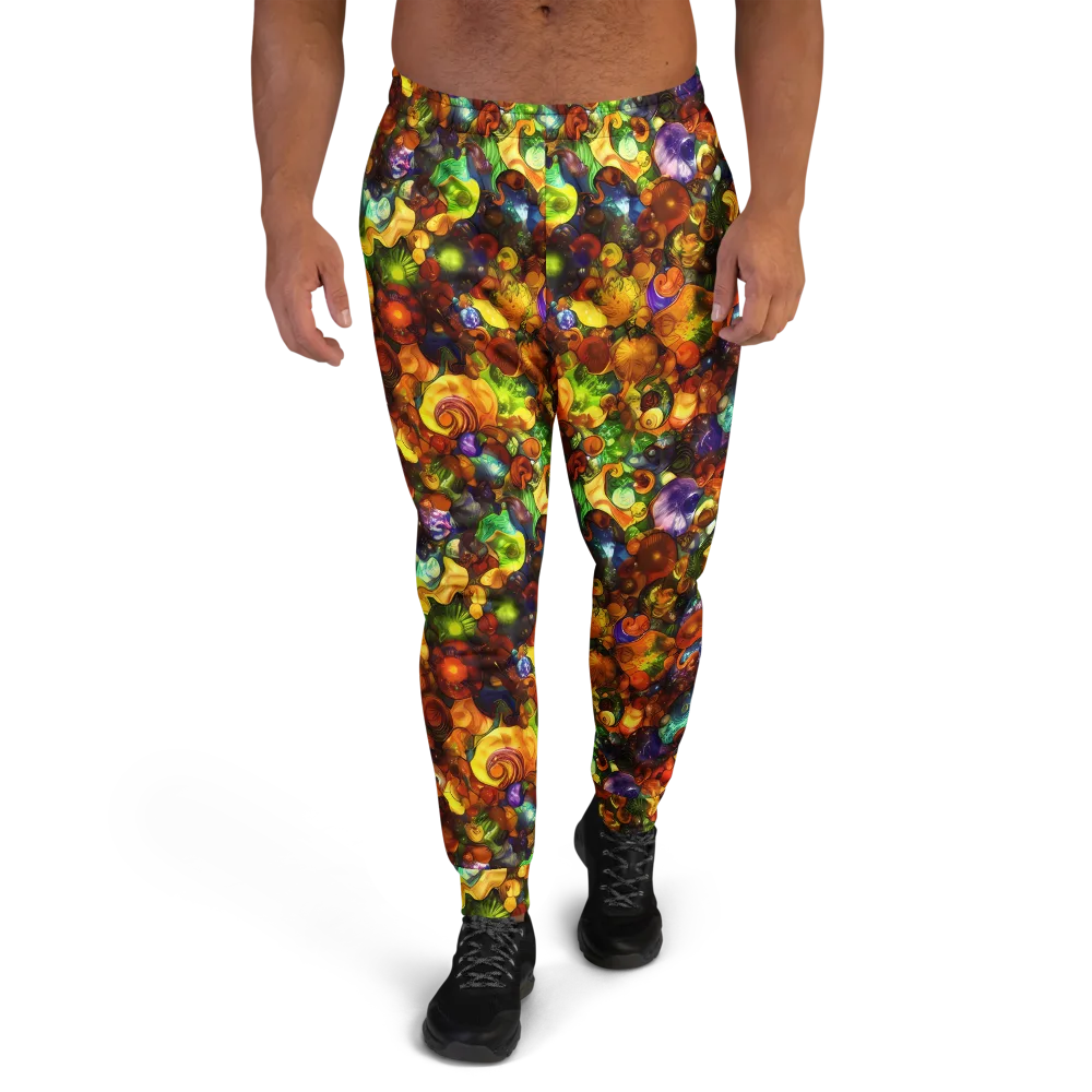 Spirals of Splendor on Men's Joggers — Front