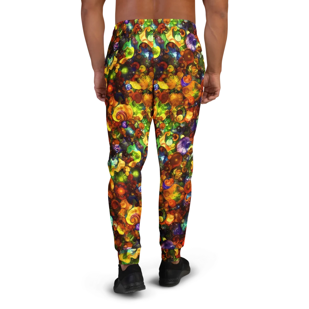 Spirals of Splendor on Men's Joggers — Back