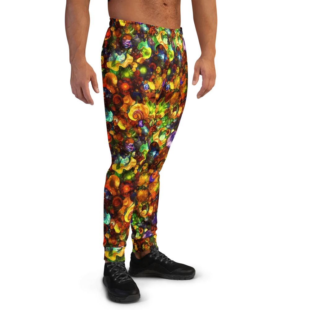 Spirals of Splendor on Men's Joggers — Right