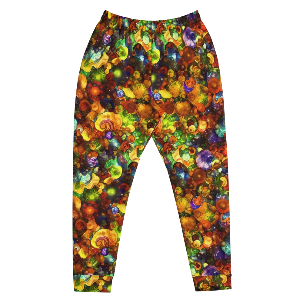 Spirals of Splendor on Men's Joggers — Front