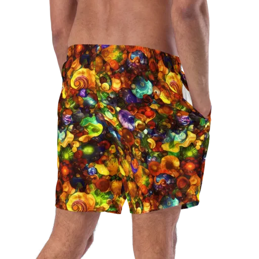 Spirals of Splendor on a Swim Trunks