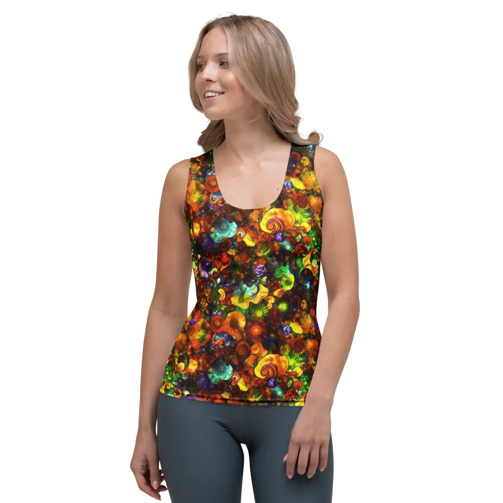 Spirals of Splendor on Women's Tank Top — Front