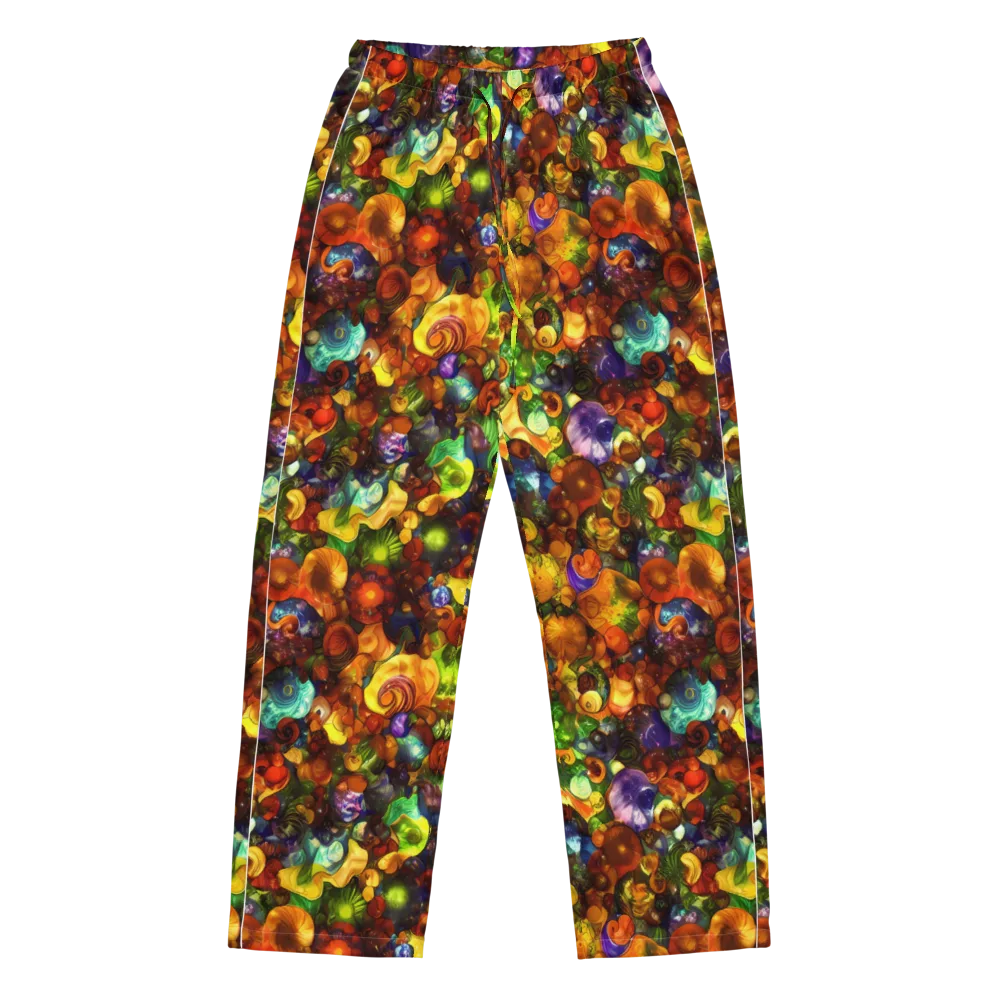 Spirals of Splendor on Women's Pajama Pants — Front