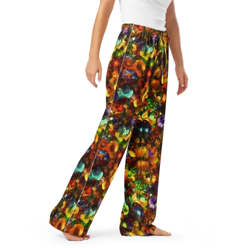 Spirals of Splendor on a Women's Pajama Pants