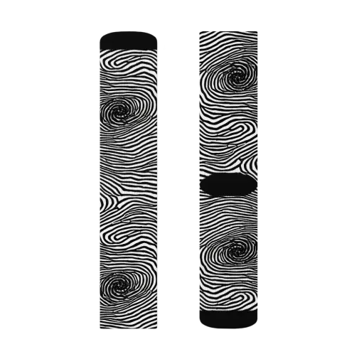 Black And White Rhapsody on a Socks