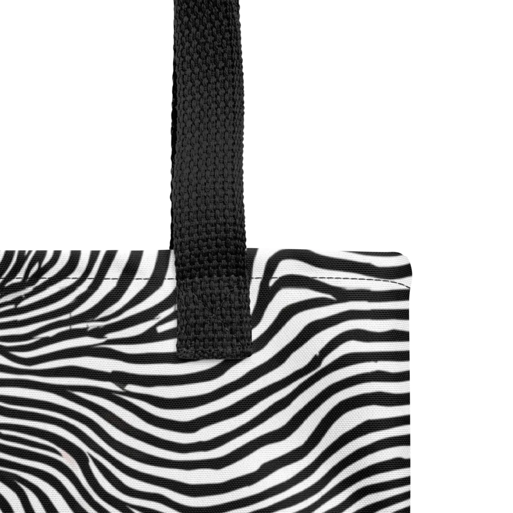 Black And White Rhapsody on Tote Bag — Product details