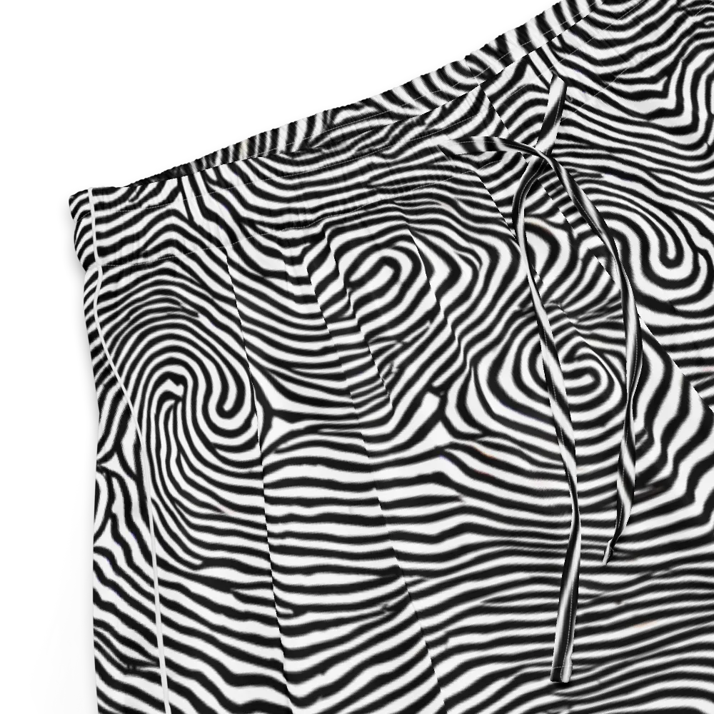 Black And White Rhapsody on Women's Pajama Shorts — Product details