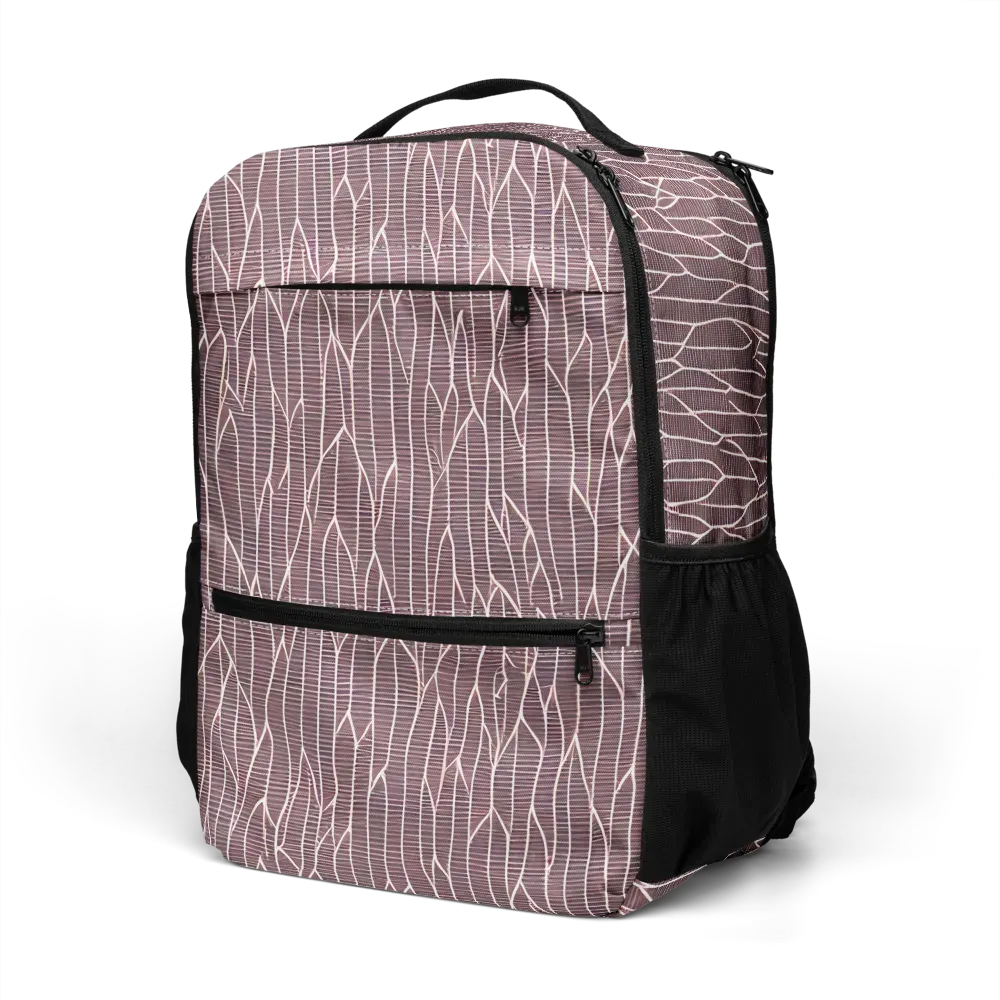Rustic Flow on Utility Backpack — Left Front