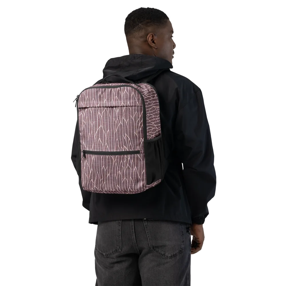 Rustic Flow on Utility Backpack — Back