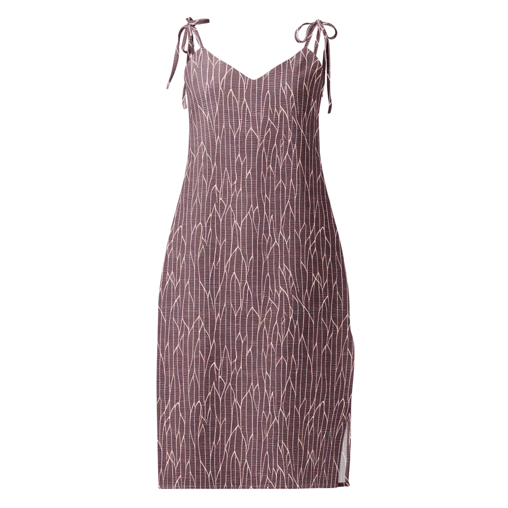 Rustic Flow on Slip Dress — Front
