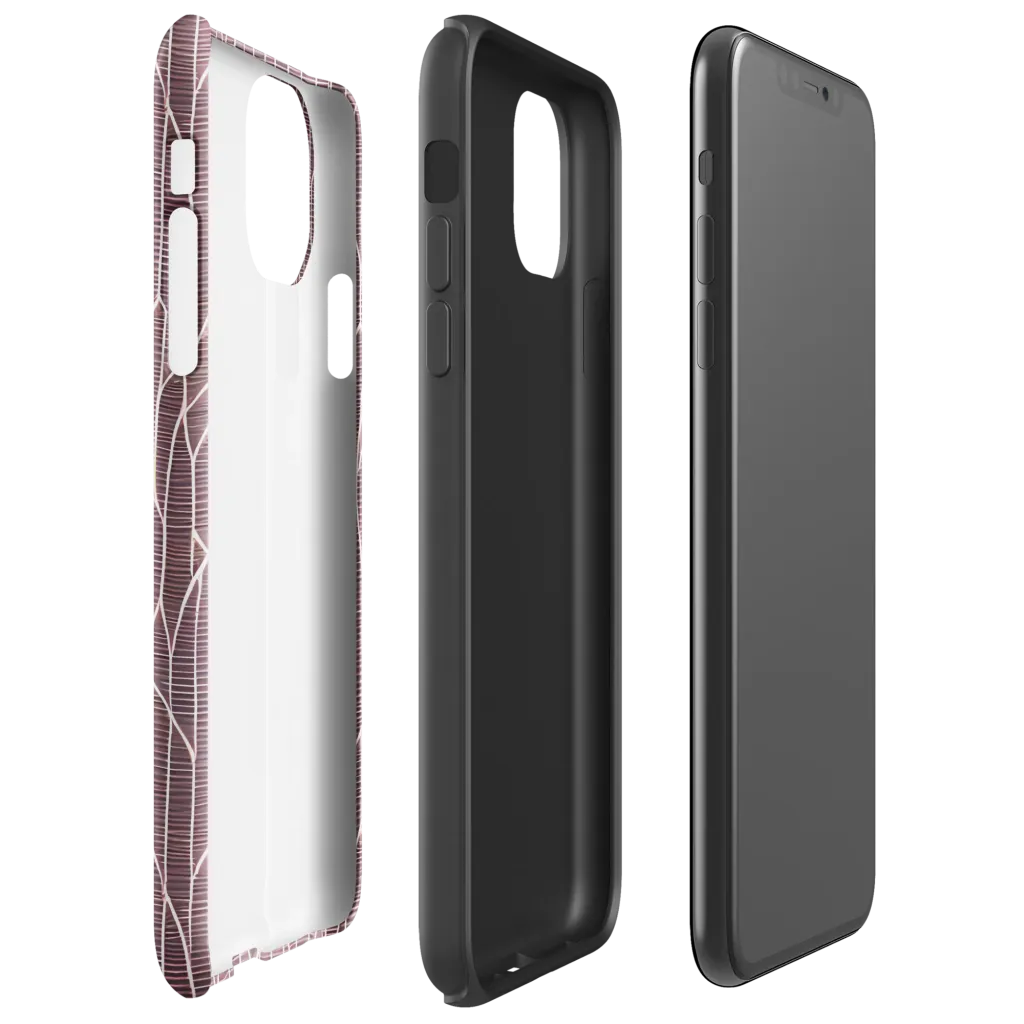 Rustic Flow on Tough Case for iPhone® — Right