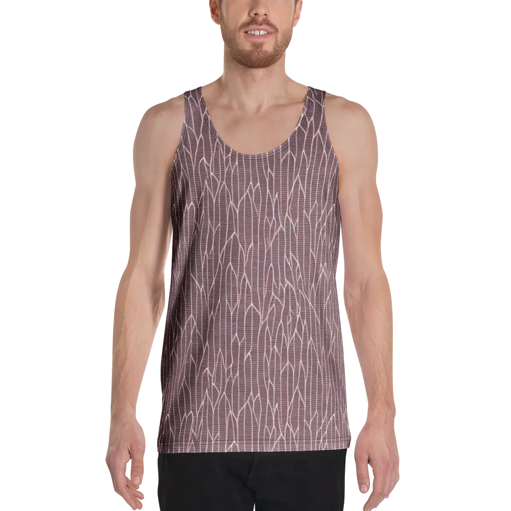 Rustic Flow on Men's Tank Top — Front
