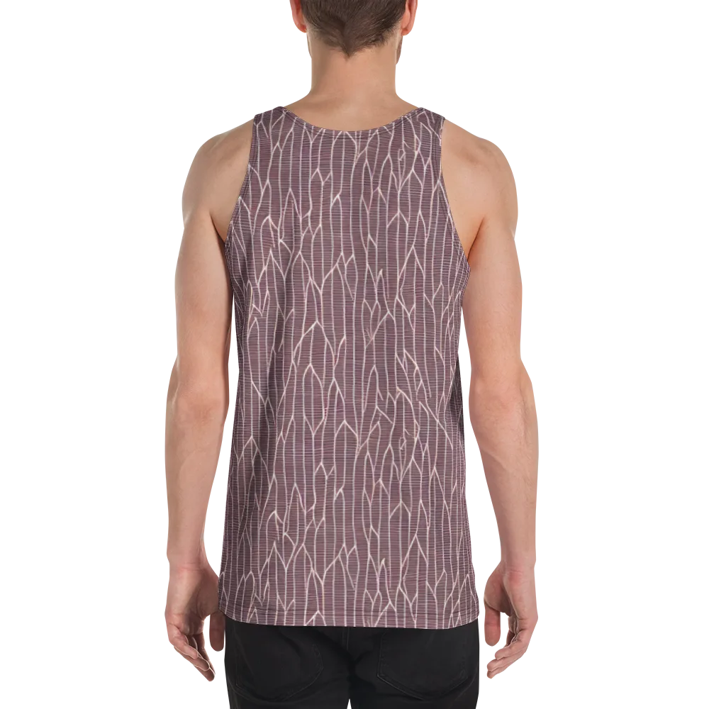 Rustic Flow on Men's Tank Top — Back
