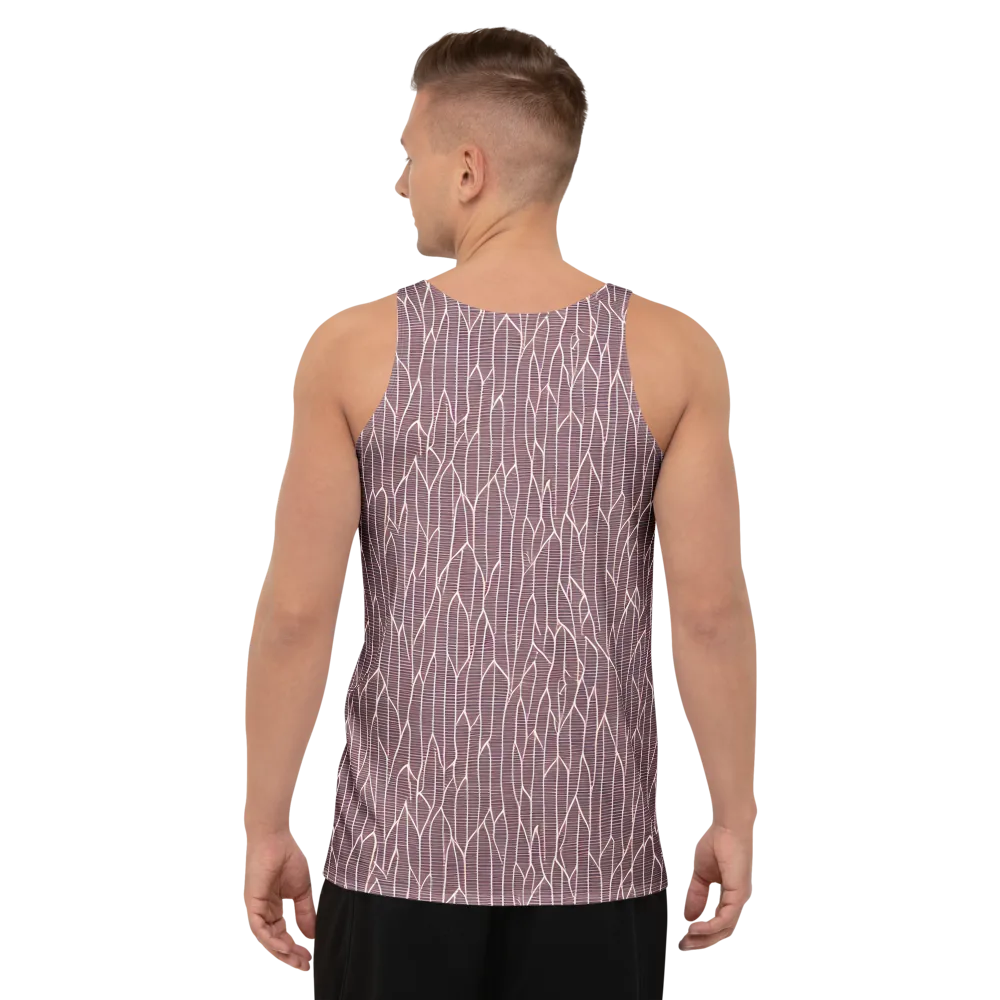 Rustic Flow on Men's Tank Top — Back