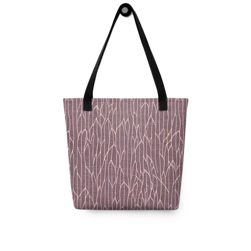 Rustic Flow on a Tote Bag