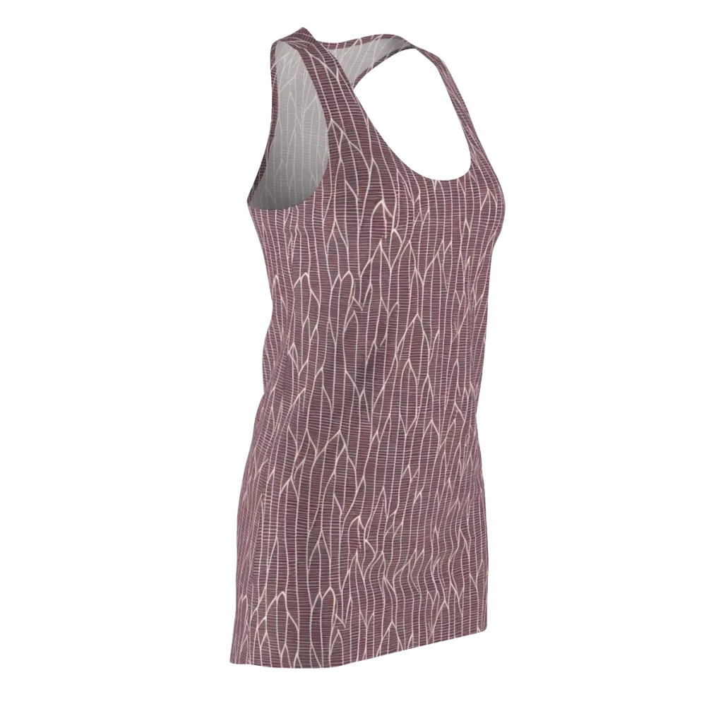 Rustic Flow on Racerback Dress — Front Side