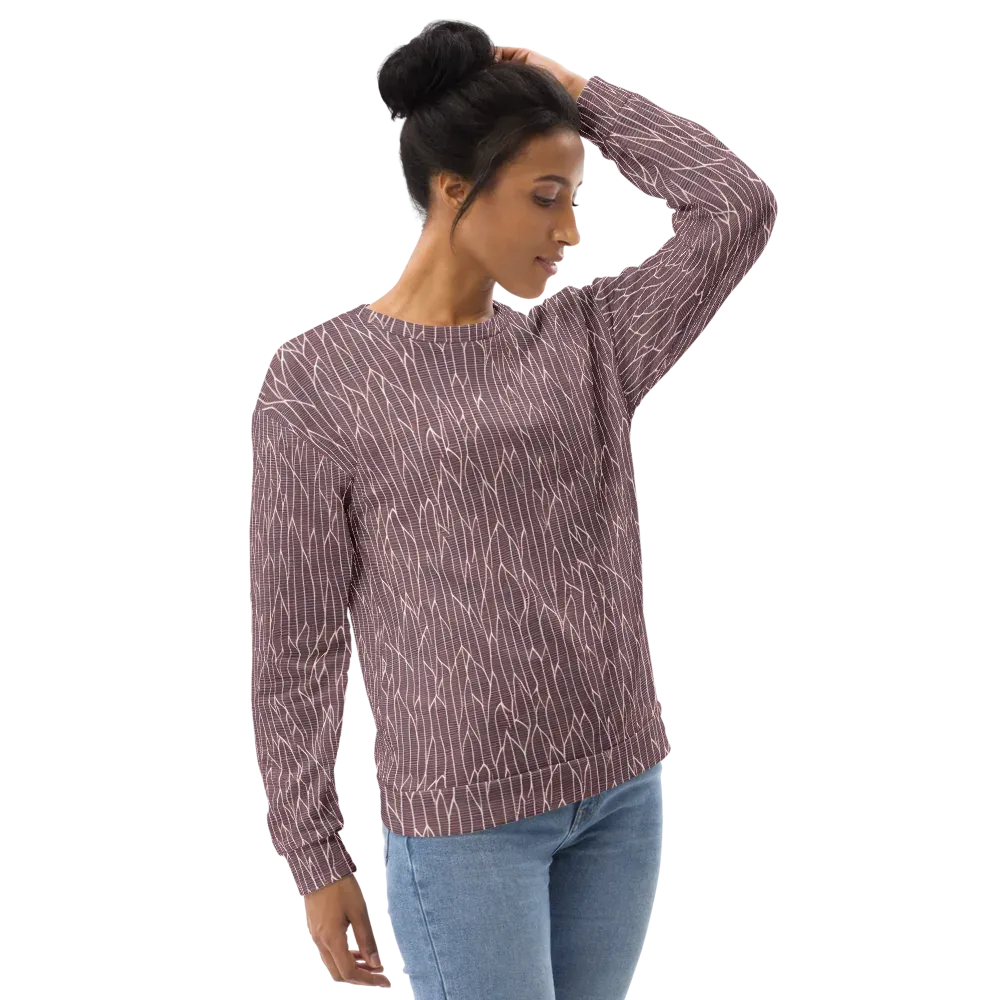 Rustic Flow on Sweatshirt — Right Front