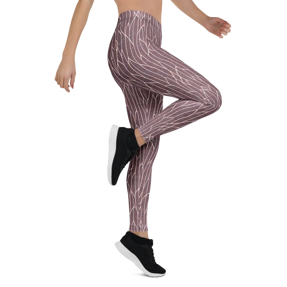 Rustic Flow on Leggings — Right