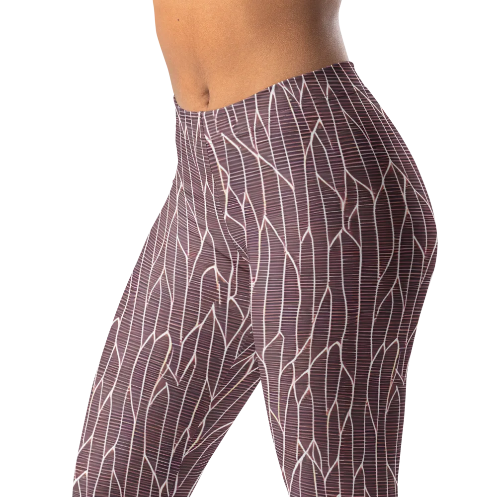 Rustic Flow on Leggings — Left Front