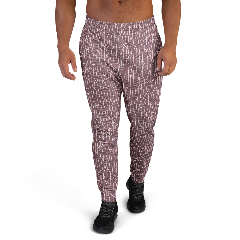 Rustic Flow on Men's Joggers — Front