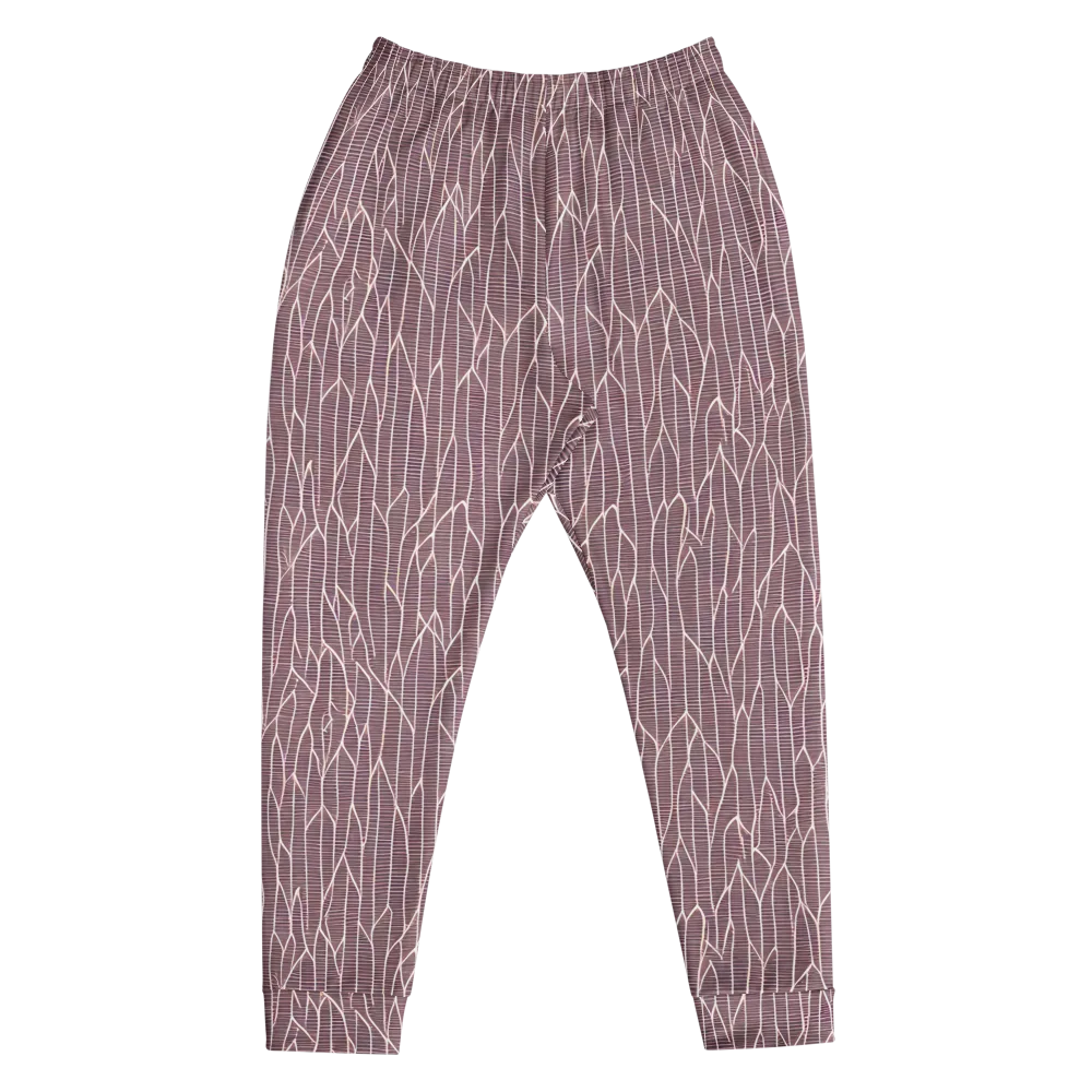 Rustic Flow on Men's Joggers — Front