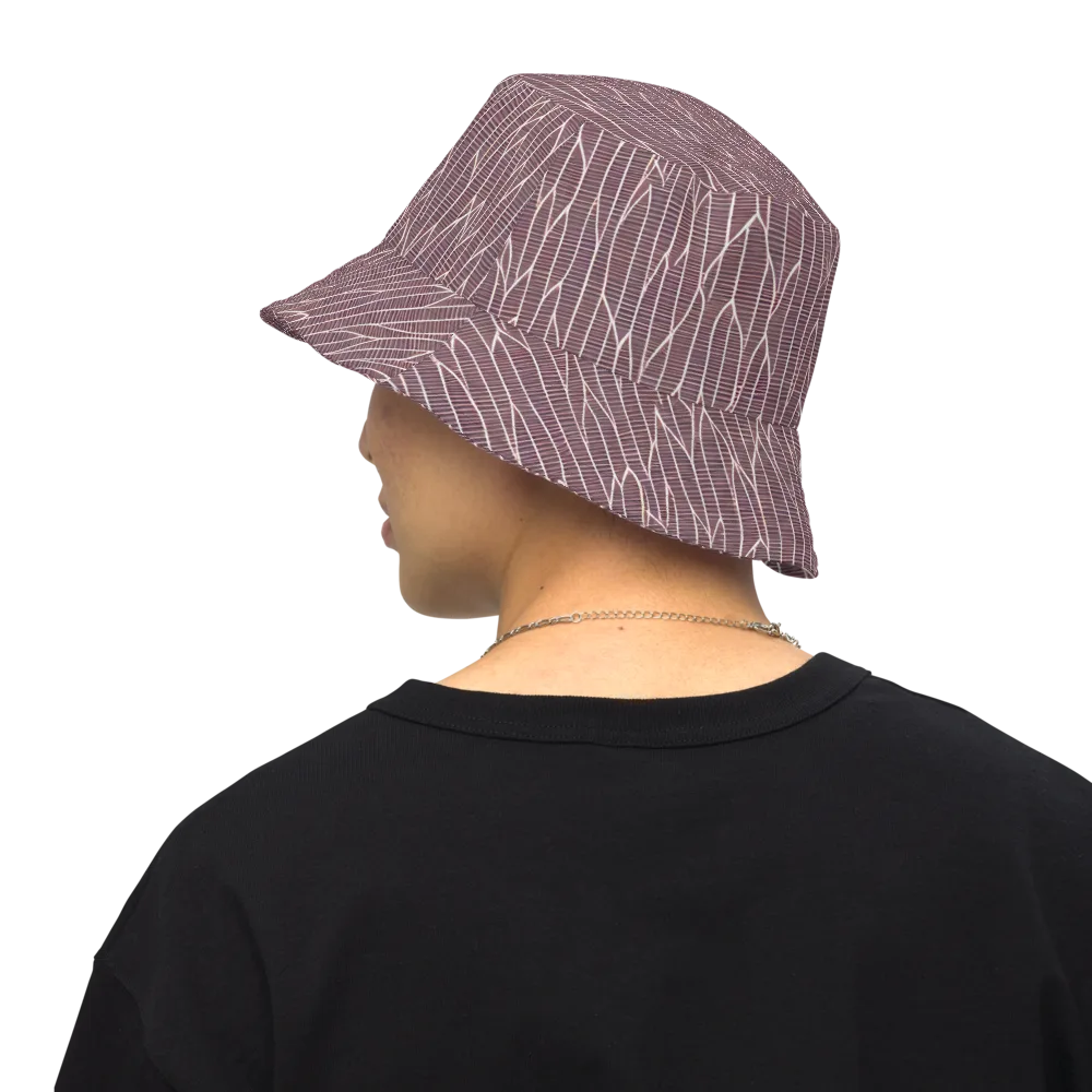 Rustic Flow on Reversible Bucket Hat — Back Inside