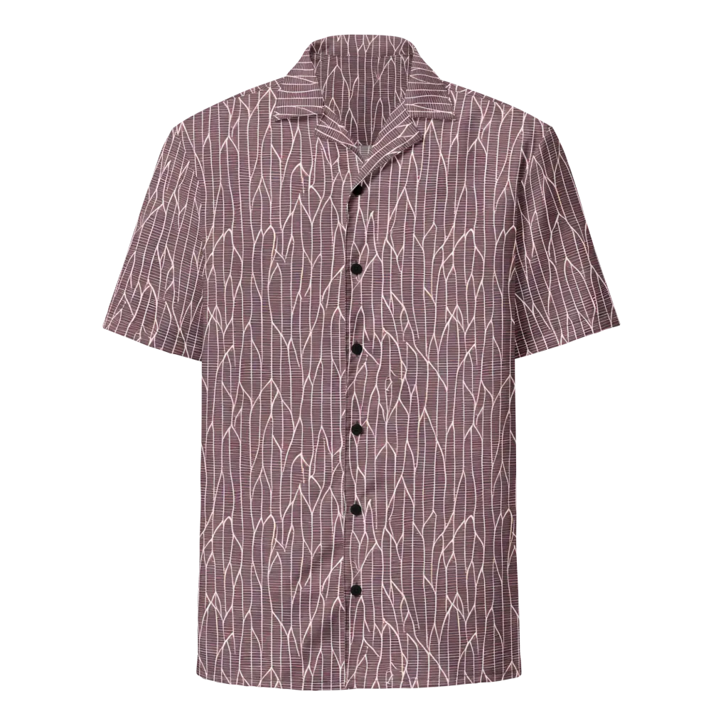 Rustic Flow on Button Shirt — Front