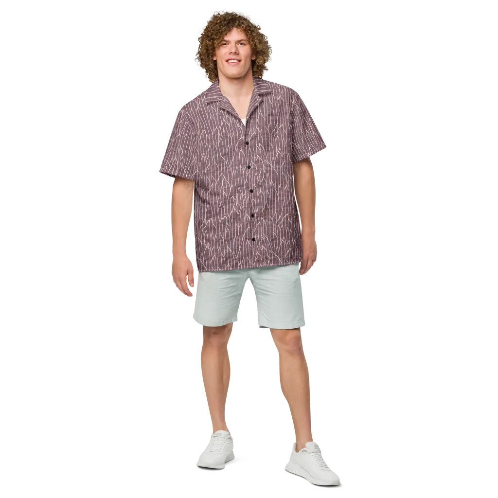 Rustic Flow on Button Shirt — Front