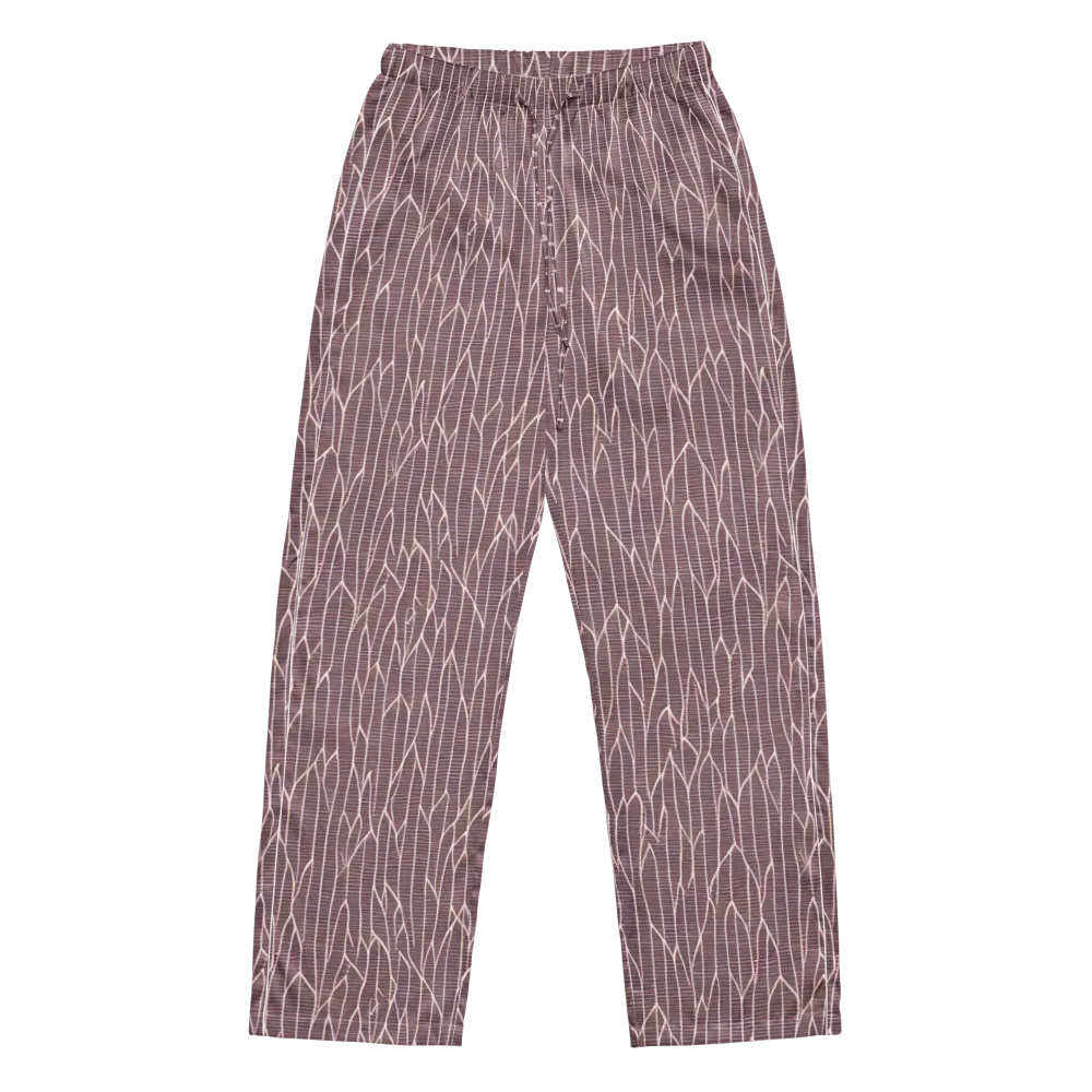 Rustic Flow on Women's Pajama Pants — Front