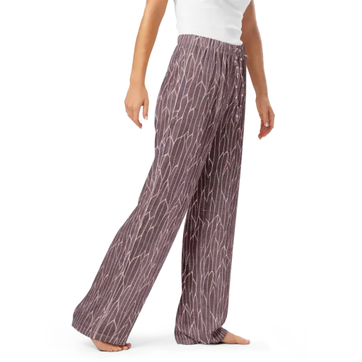 Rustic Flow on a Women's Pajama Pants