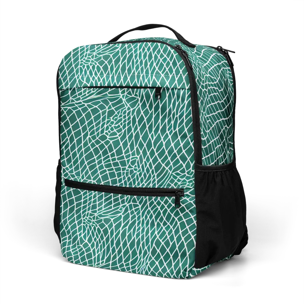 Oceanic Twine on Utility Backpack — Left Front