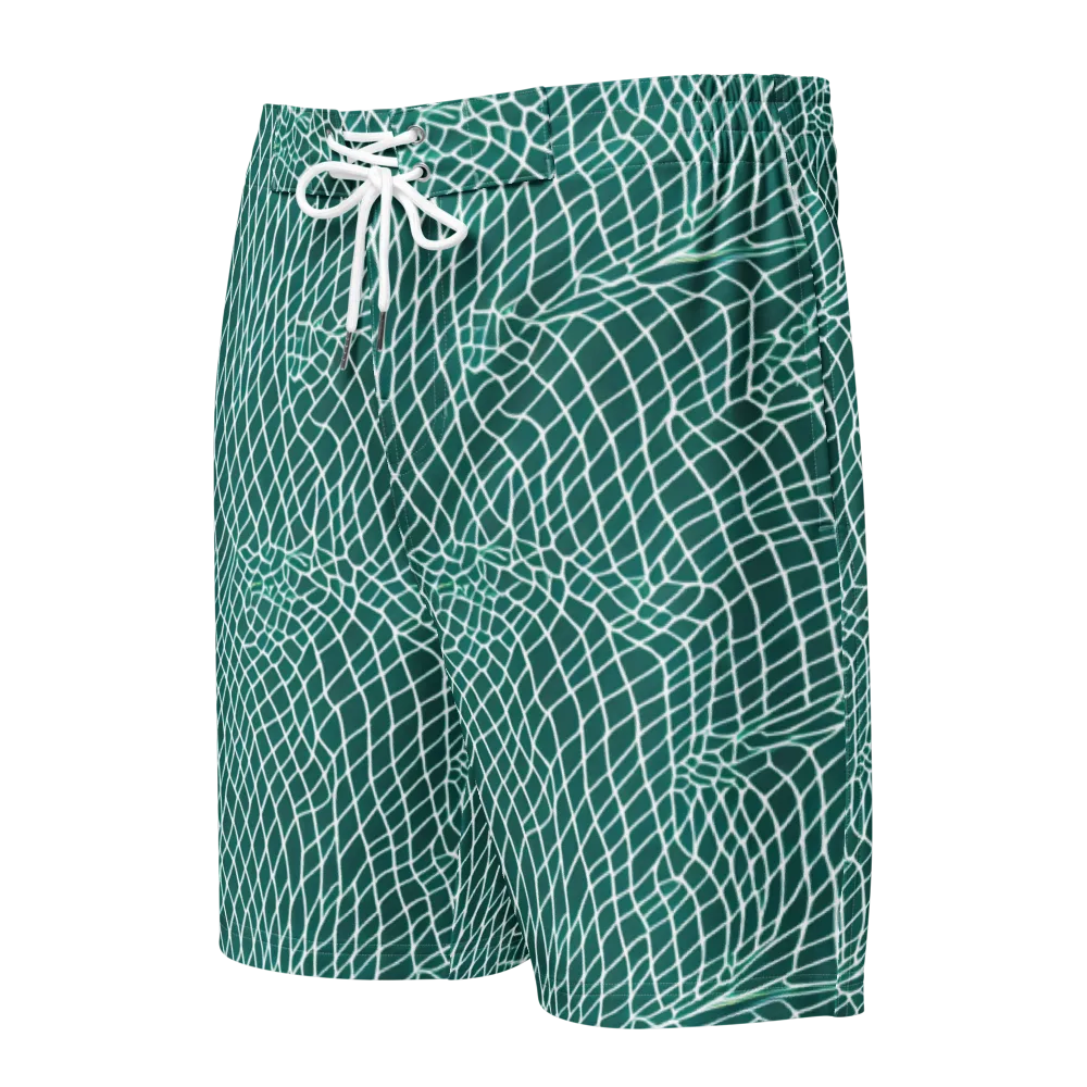 Oceanic Twine on Men's Board Shorts — Front