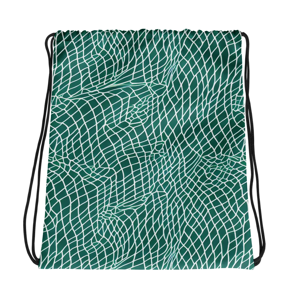 Oceanic Twine on Drawstring Bag — Photo