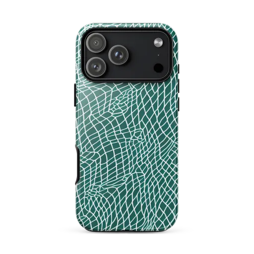 Oceanic Twine on a Tough Case for iPhone®