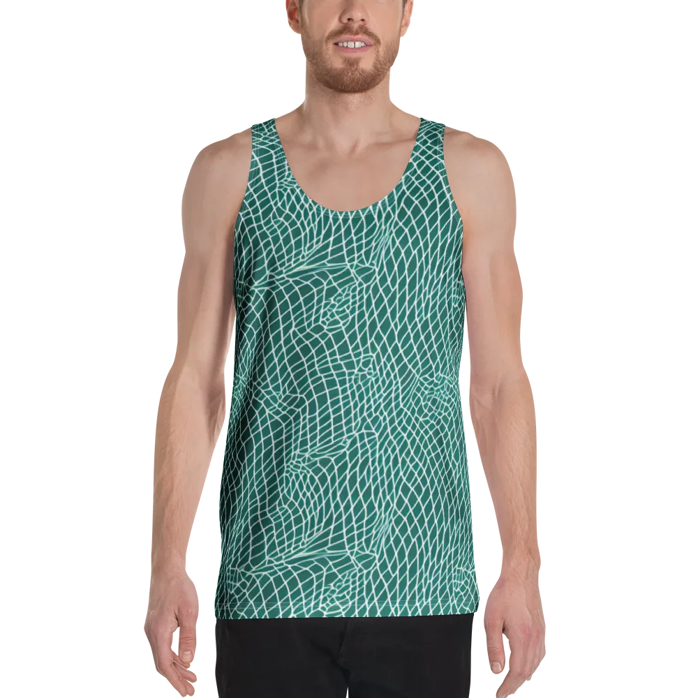 Oceanic Twine on Men's Tank Top — Front