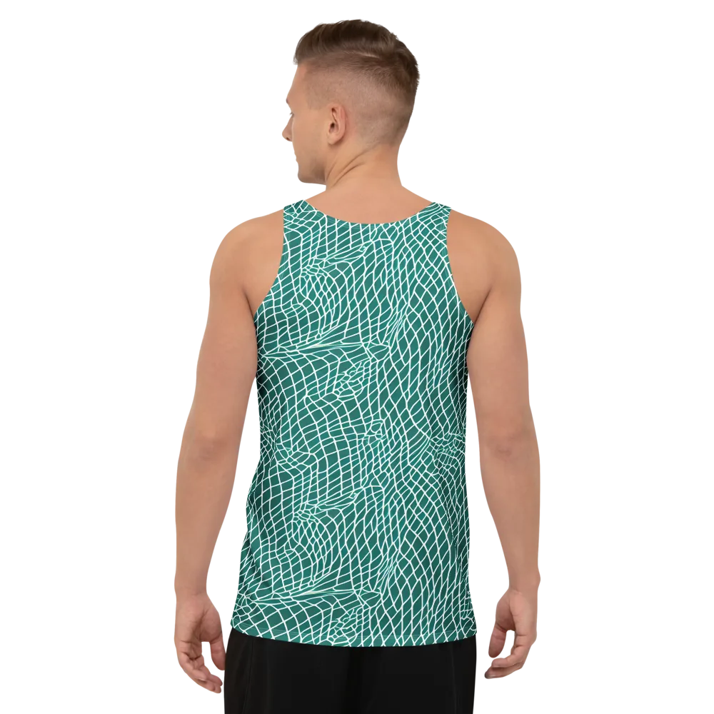 Oceanic Twine on Men's Tank Top — Back
