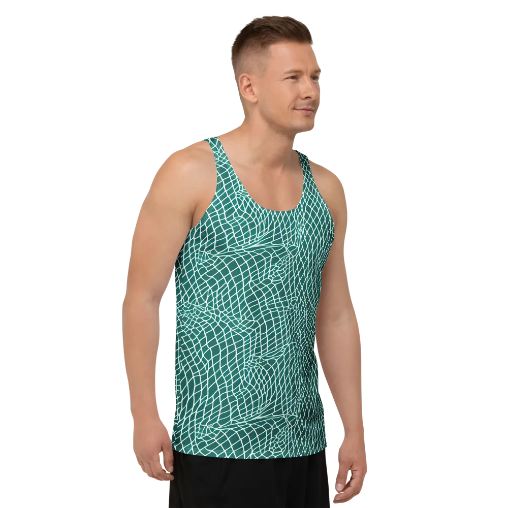 Oceanic Twine on Men's Tank Top — Right Front